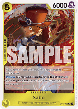 Legacy of the Master OP12-100 Sabo (Foil)