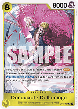 Legacy of the Master OP12-107 Donquixote Doflamingo (Foil)