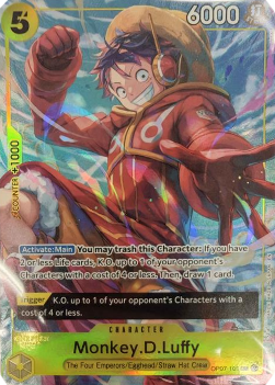 500 Years in the Future OP07-109 Monkey.D.Luffy (Foil Promo)