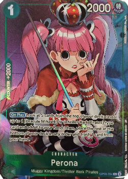 Emperors in the New World OP09-034 Perona (Foil Promo)