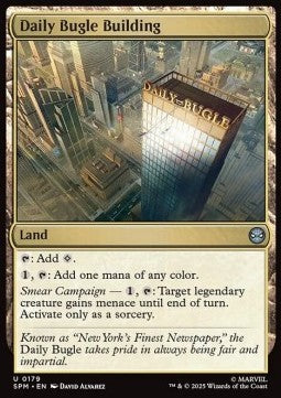 Marvel's Spider-man 0179 Daily Bugle Building (Foil)