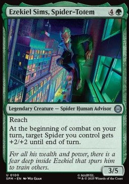 Marvel's Spider-man 0100 Ezekiel Sims, Spider-Totem (Foil)