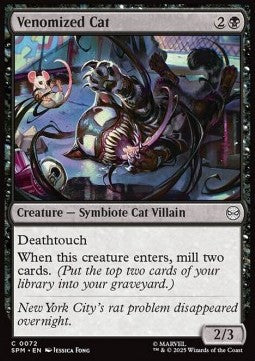 Marvel's Spider-man 0072 Venomized Cat