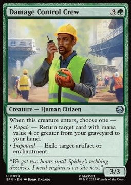 Marvel's Spider-man 0099 Damage Control Crew