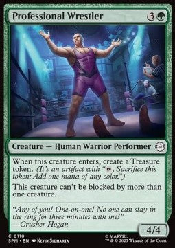 Marvel's Spider-man 0110 Professional Wrestler