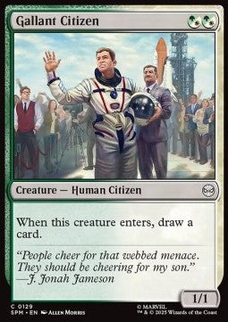 Marvel's Spider-man 0129 Gallant Citizen