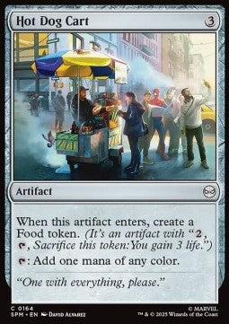 Marvel's Spider-man 0164 Hot Dog Cart