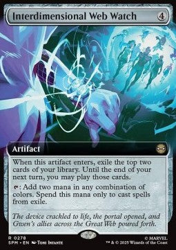 Marvel's Spider-man 0278 Interdimensional Web Watch