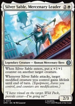 Marvel's Spider-man 0013 Silver Sable, Mercenary Leader