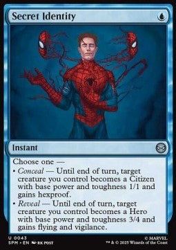 Marvel's Spider-man 0043 Secret Identity (Foil)