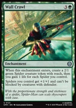 Marvel's Spider-man 0121 Wall Crawl (Foil)
