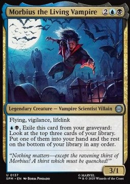 Marvel's Spider-man 0137 Morbius, the Living Vampire (Foil)