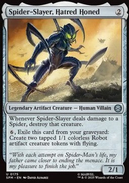 Marvel's Spider-man 0175 Spider-Slayer, Hatred Honed (Foil)