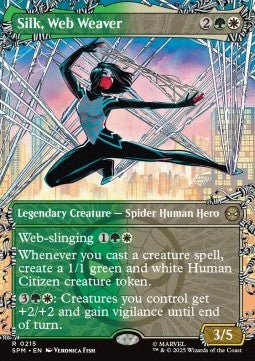 Marvel's Spider-man 0215 Silk, Web Weaver