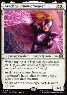Marvel's Spider-man 0002 Arachne, Psionic Weaver (Foil)