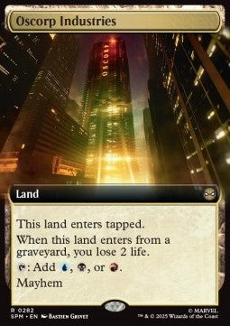 Marvel's Spider-man 0282 Oscorp Industries (Foil)