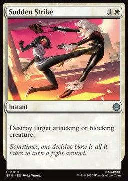 Marvel's Spider-man 0019 Sudden Strike (Foil)