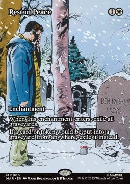 Marvel's Spider-man Source Material 0006 Rest in Peace