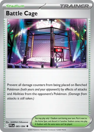 Phantasmal Flames 085/094 Battle Cage (Reverse Holo)