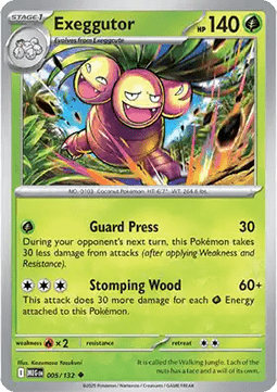 Mega Evolution 005/132 Exeggutor