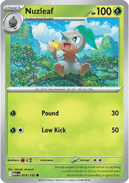 Mega Evolution 014/132 Nuzleaf