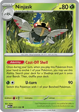 Mega Evolution 017/132 Ninjask