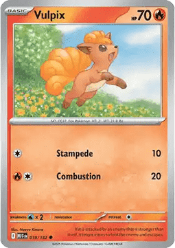 Mega Evolution 019/132 Vulpix