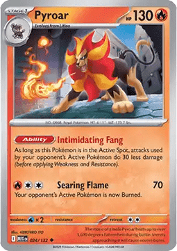 Mega Evolution 024/132 Pyroar
