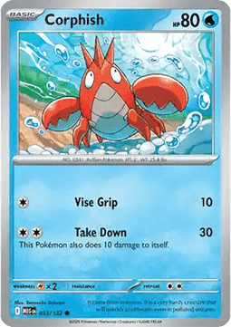Mega Evolution 033/132 Corphish