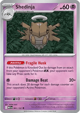 Mega Evolution 061/132 Shedinja
