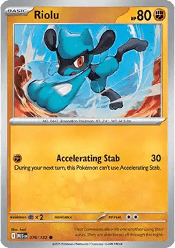 Mega Evolution 076/132 Riolu