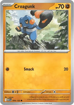 Mega Evolution 078/132 Croagunk