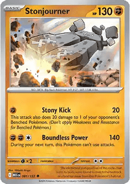 Mega Evolution 081/132 Stonjourner