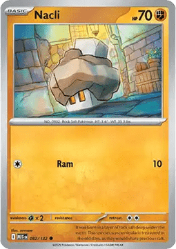 Mega Evolution 082/132 Nacli
