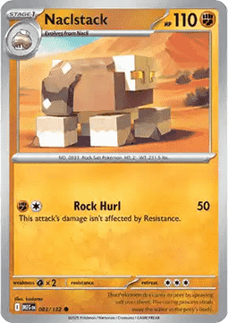 Mega Evolution 083/132 Naclstack (Reverse Holo)