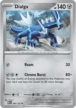 Mega Evolution 095/132 Dialga (Holo)