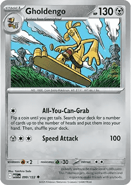 Mega Evolution 099/132 Gholdengo