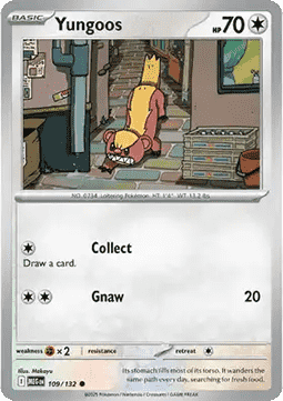 Mega Evolution 109/132 Yungoos
