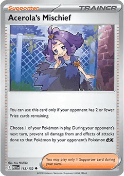 Mega Evolution 113/132 Acerola's Mischief