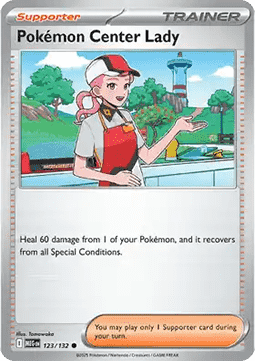 Mega Evolution 123/132 Pokemon Centre Lady