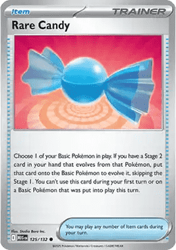 Mega Evolution 125/132 Rare Candy (Reverse Holo)