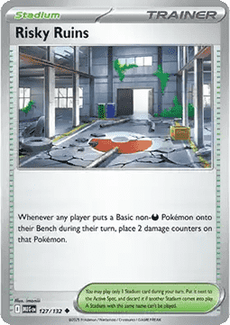 Mega Evolution 127/132 Risky Ruins