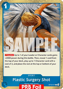 The Three Captains ST12-017 Plastic Surgery Shot (Foil)