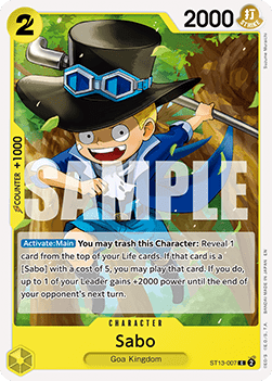 The Best Vol. 2 ST13-007 Sabo