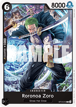 3D2Y ST14-013 Roronoa Zoro