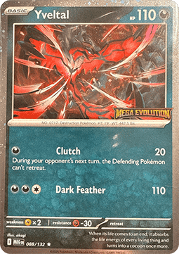 Mega Evolution 088/132 Yveltal (Logo Cosmos Holo)