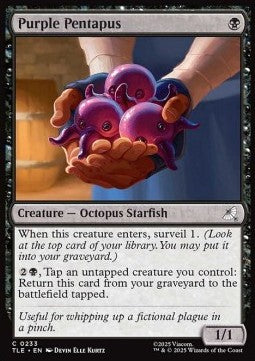 Avatar The Last Airbender Eternal 0233 Purple Pentapus