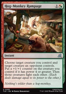 Avatar The Last Airbender Eternal 0255 Hog-Monkey Rampage