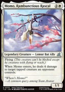 Avatar The Last Airbender Eternal 0270 Momo, Rambunctious Rascal