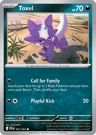 Phantasmal Flames 067/094 Toxel